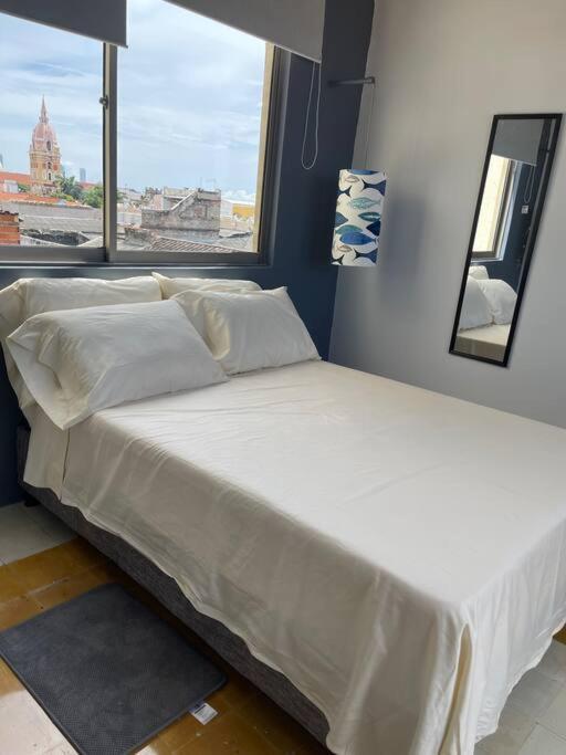 417 Apto Con Vista Panoramica De Cgna Cartagena Dış mekan fotoğraf