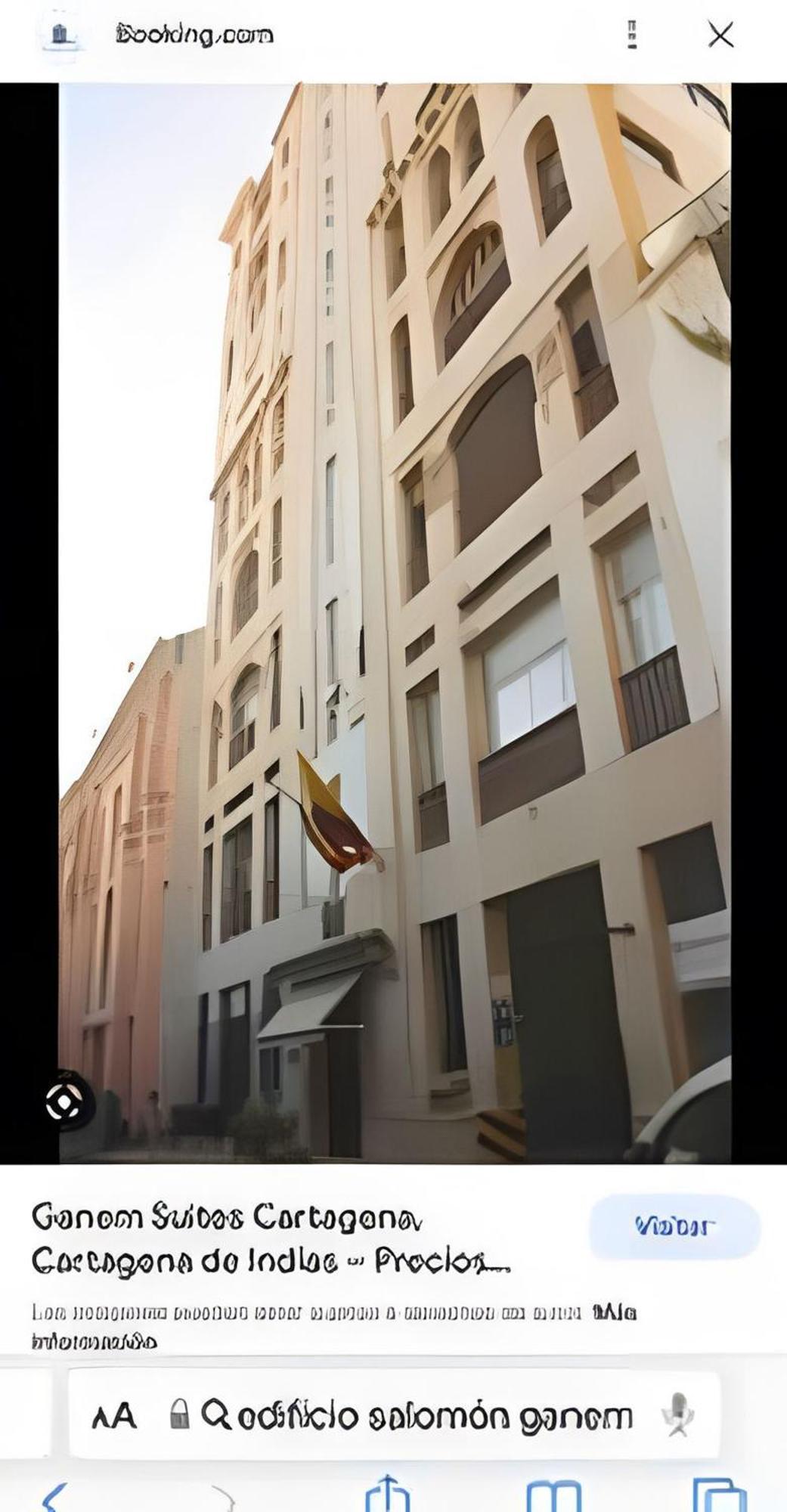 417 Apto Con Vista Panoramica De Cgna Cartagena Dış mekan fotoğraf